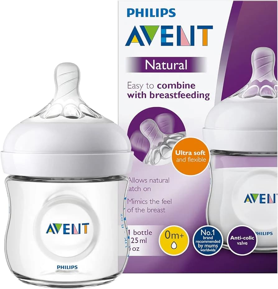 AVENT BIBERON NATURAL +0MOIS 125ML REF SCF690/17