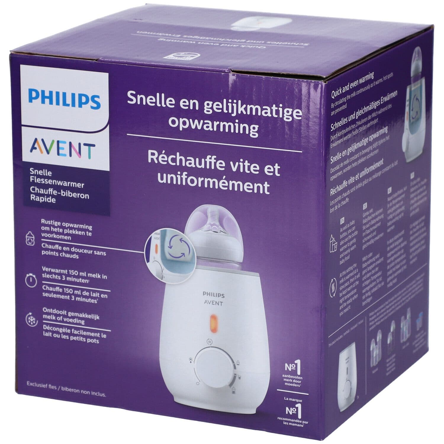 AVENT CHAUFFE BIBERON ELECTRIQUE SCF355/07