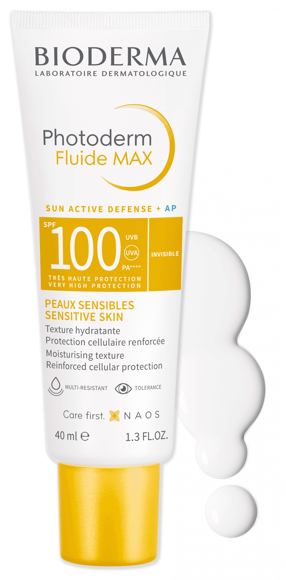 Bioderma Photoderm Max Ultra-Fluide SPF 100+ واقي شمس سائل غير مرئي 40ml