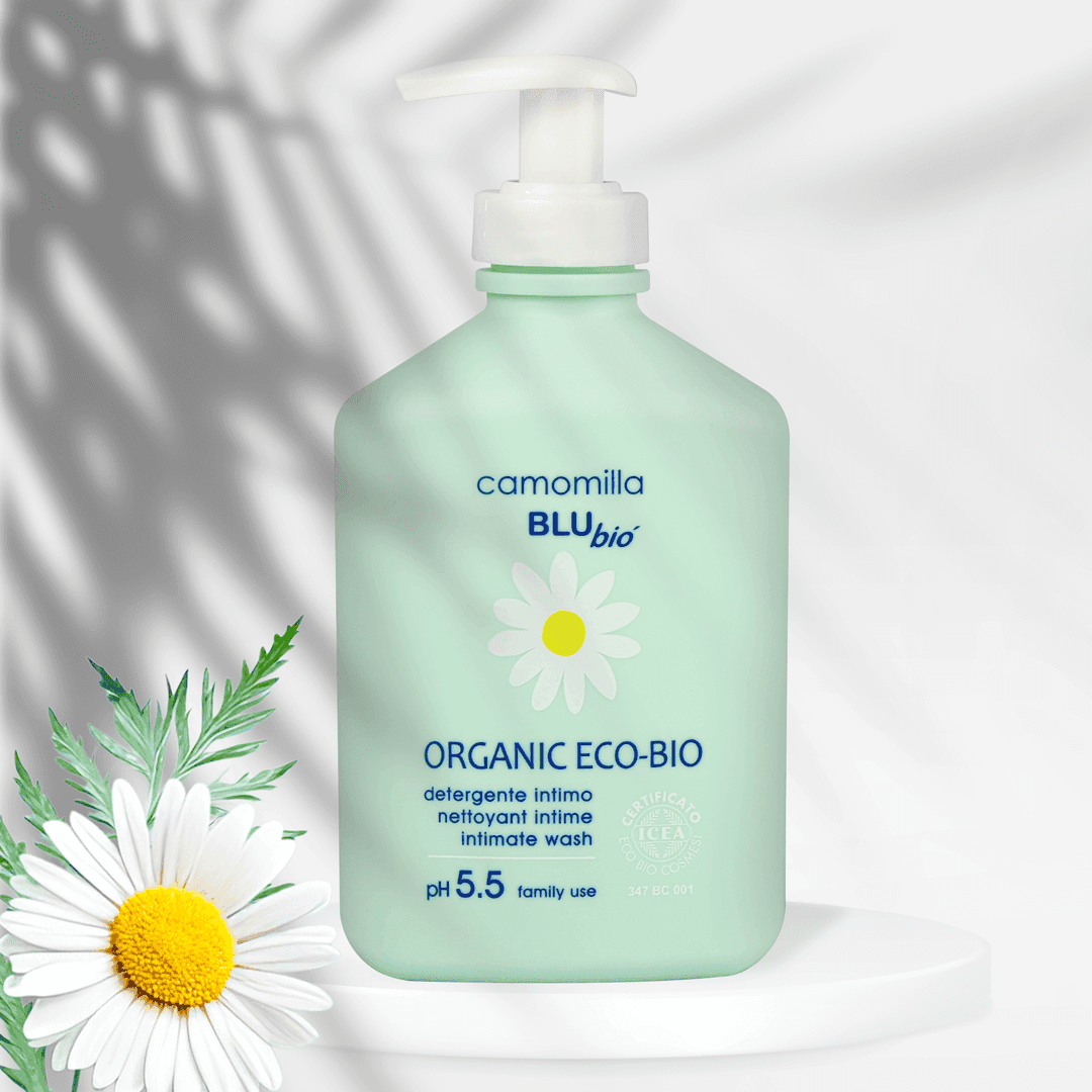 Camomilla Blu Organic Eco Bio غسول حميمي بالبابونج والألوفيرا 300ml
