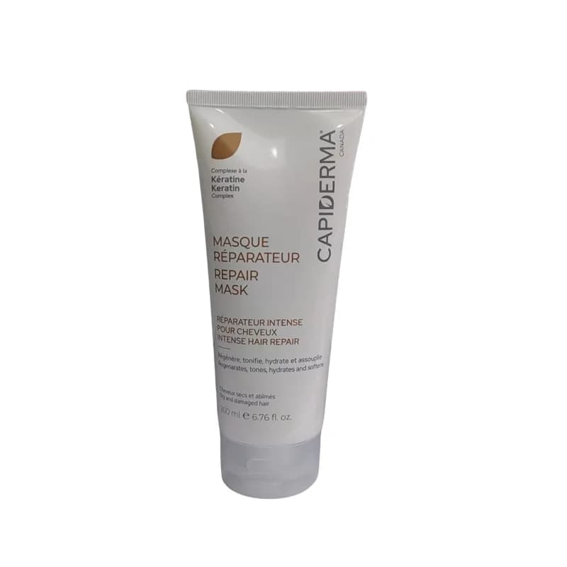 Capiderma Masque Traitant ماسك معالج ومصلح مكثف للشعر بالكرياتين 200ml