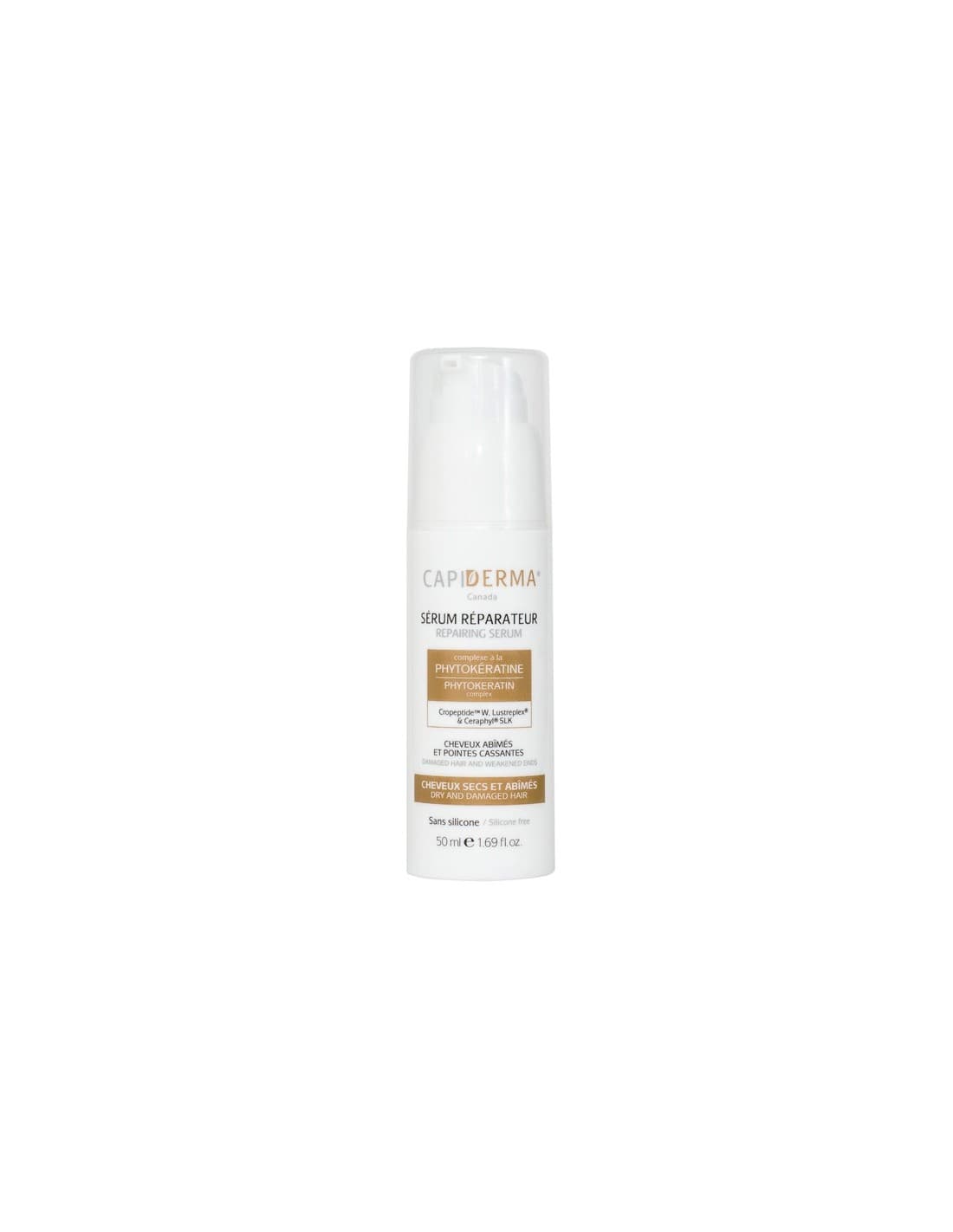 Capiderma Phytokératine Sérum Réparateur سيروم مصلح ومغذي للشعر التالف والأطراف المتقصفة 50ml