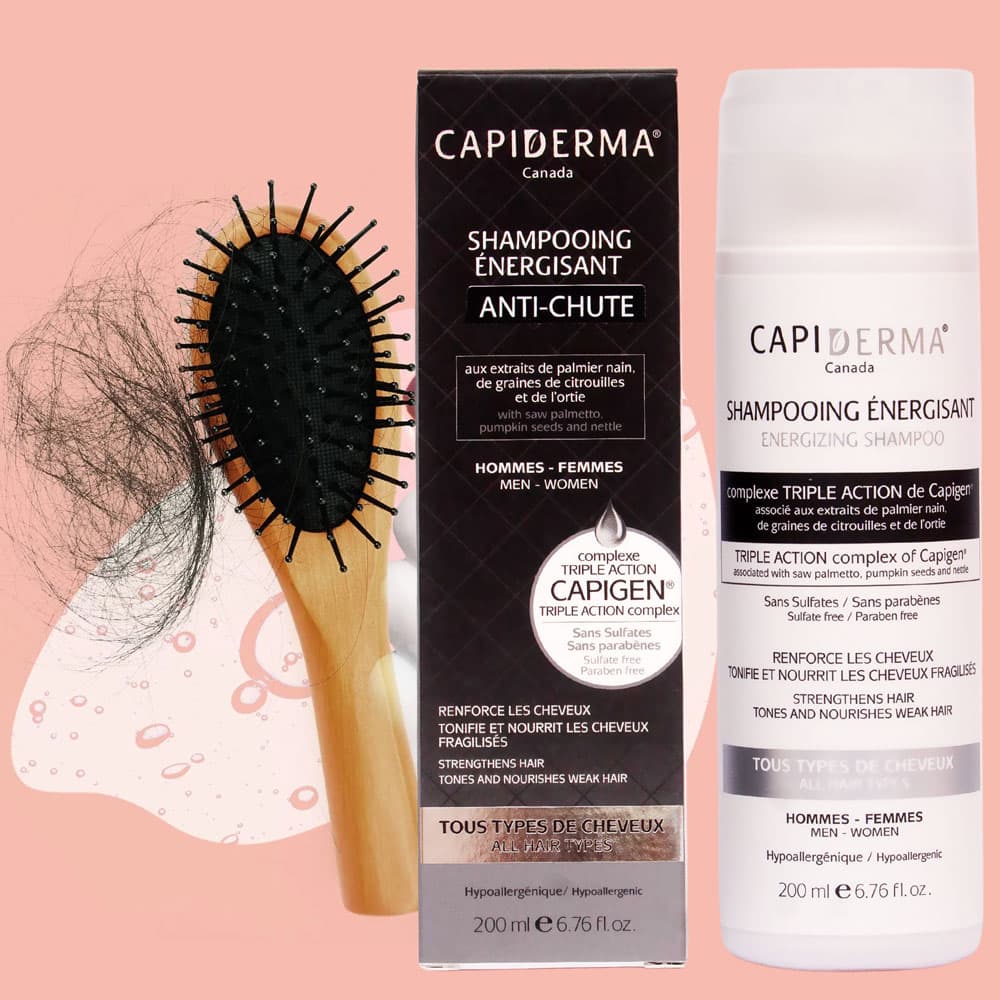 Capiderma Shampooing Énergisant شامبو منشط ومضاد لتساقط الشعر 200ml