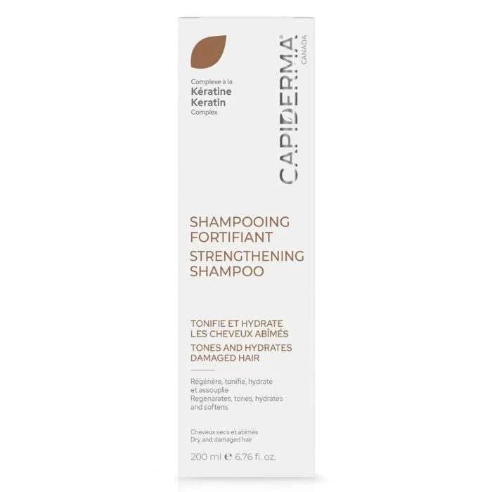 Capiderma Shampooing Fortifiant Complexe à la Kératine شامبو مقوي بمركب الكيراتين 200ml