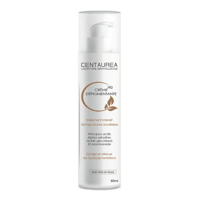 Centaurea Crème Dépigmentante HQ كريم مضاد للتصبغات والبقع البنية 50ml