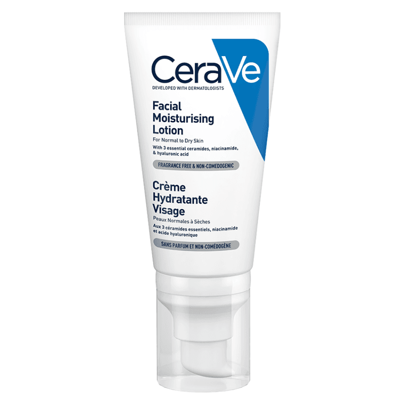 CeraVe Crème Hydratante Visage كريم مرطب للبشرة العادية إلى الجافة 52ml