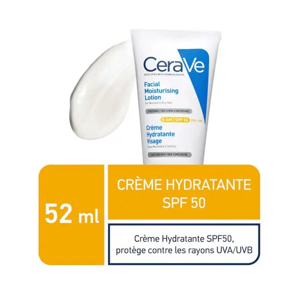 CERAVE CREME HYDRATANTE VISAGE SPF50