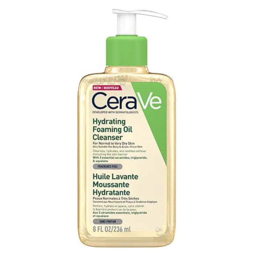 CeraVe Hydrating Foaming Oil Cleanser زيت منظف مرطب ورغوي 236ml