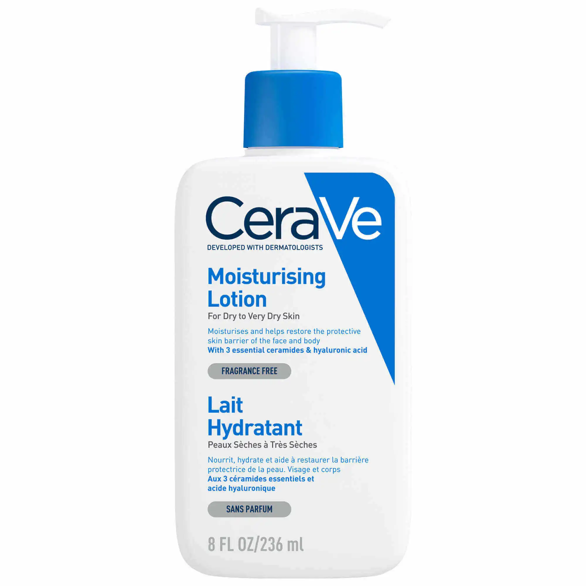 CeraVe Lait Hydratant حليب مرطب للبشرة الجافة إلى شديدة الجفاف 236ml