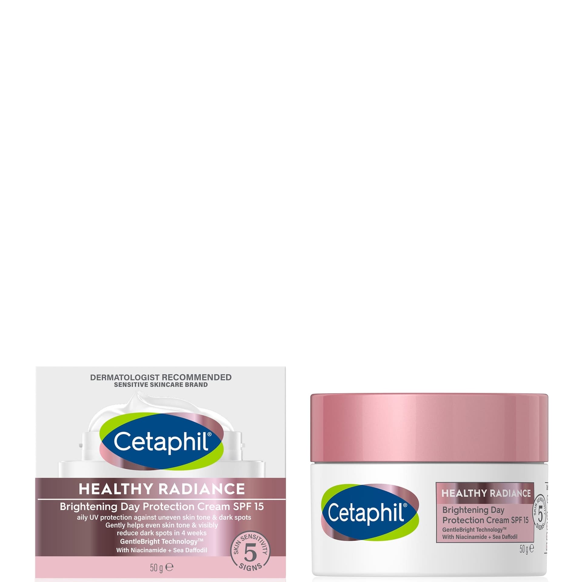 Cetaphil Bright Healthy Radiance كريم النهار المفتح للبشرة 50g
