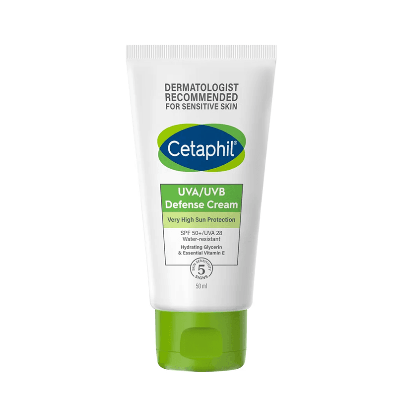 Cetaphil UVA/UVB Defense واقي شمس مرطب وحماية عالية جداً 50ml