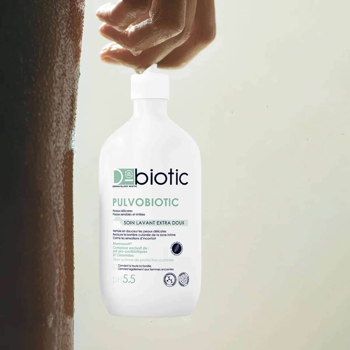 D-biotic Pulvobiotic pH 5.5 غسول حميمي لطيف للغاية 500ml