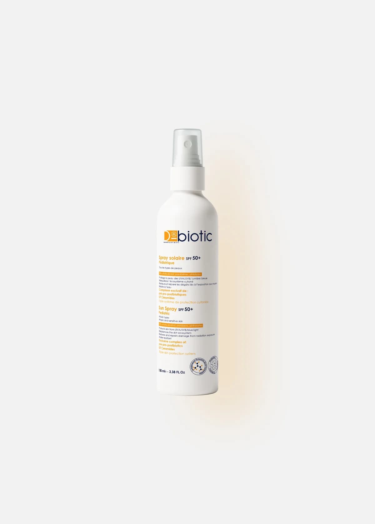 D-Biotic Spray Solaire Pédiatrique بخاخ واقي من الشمس للأطفال 100ml