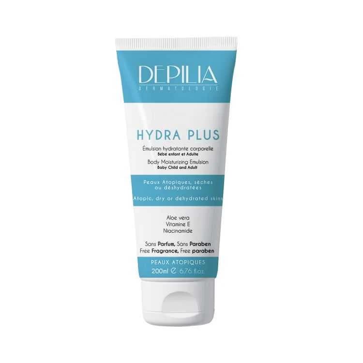 Depilia Hydra Plus مستحلب مرطب للجسم للبشرة الجافة والحساسة 200ml