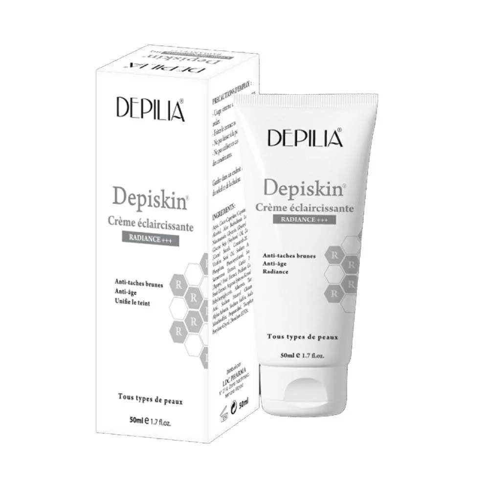 Depilia Depiskin Radiance كريم تفتيح ومضاد للبقع 50ml