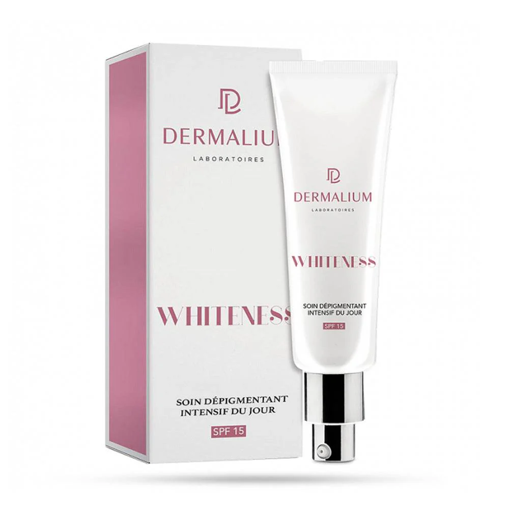 Dermalium Whiteness كريم النهار المبيض ومضاد للبقع SPF15 50ml