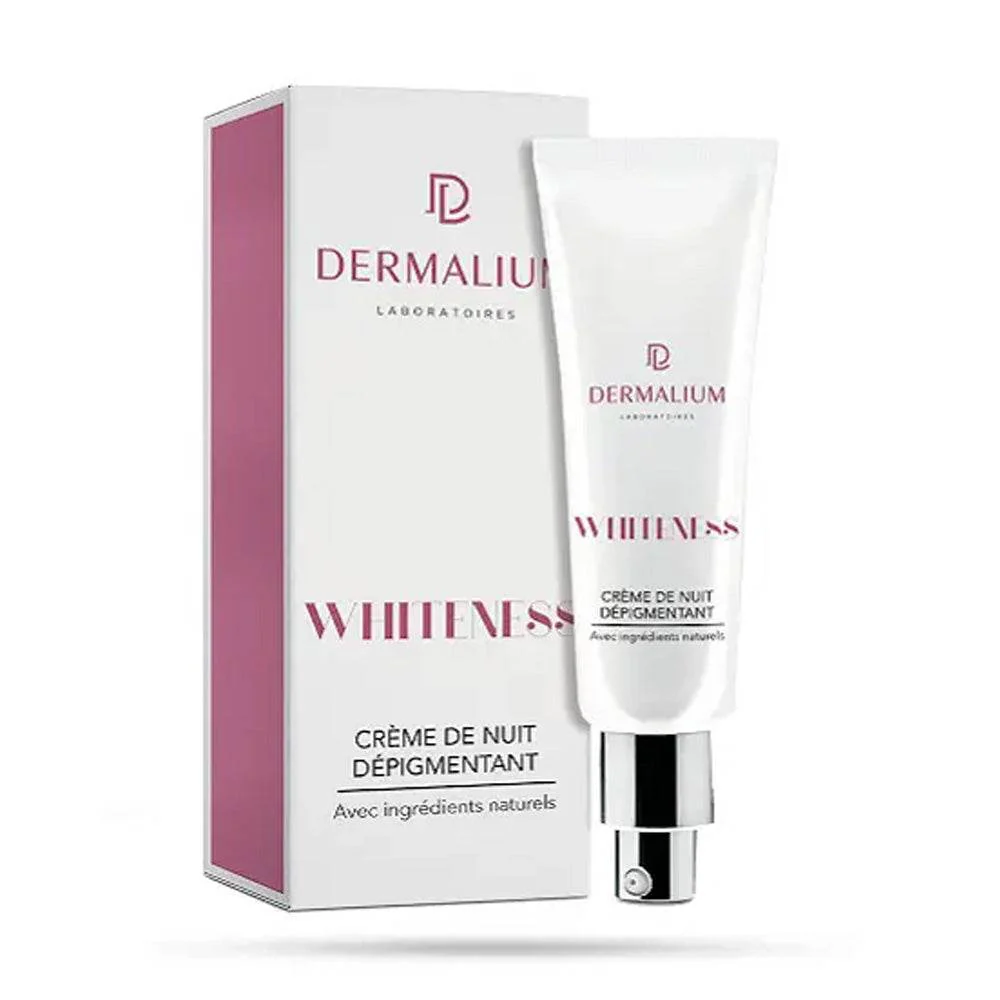 Dermalium Whiteness Soin Dépigmentant Intensif Nuit كريم ليلي مضاد للبقع وموحد للبشرة 50ml