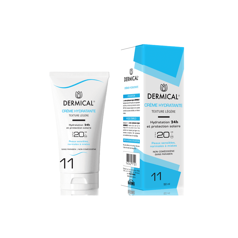 Dermical Crème Hydratante كريم مرطب يومي SPF20 50ml