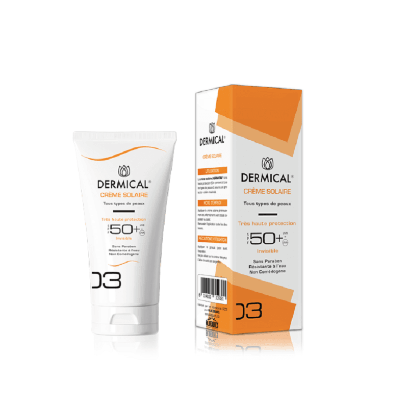 Dermical Crème Solaire Invisible واقي شمس غير مرئي 50ml