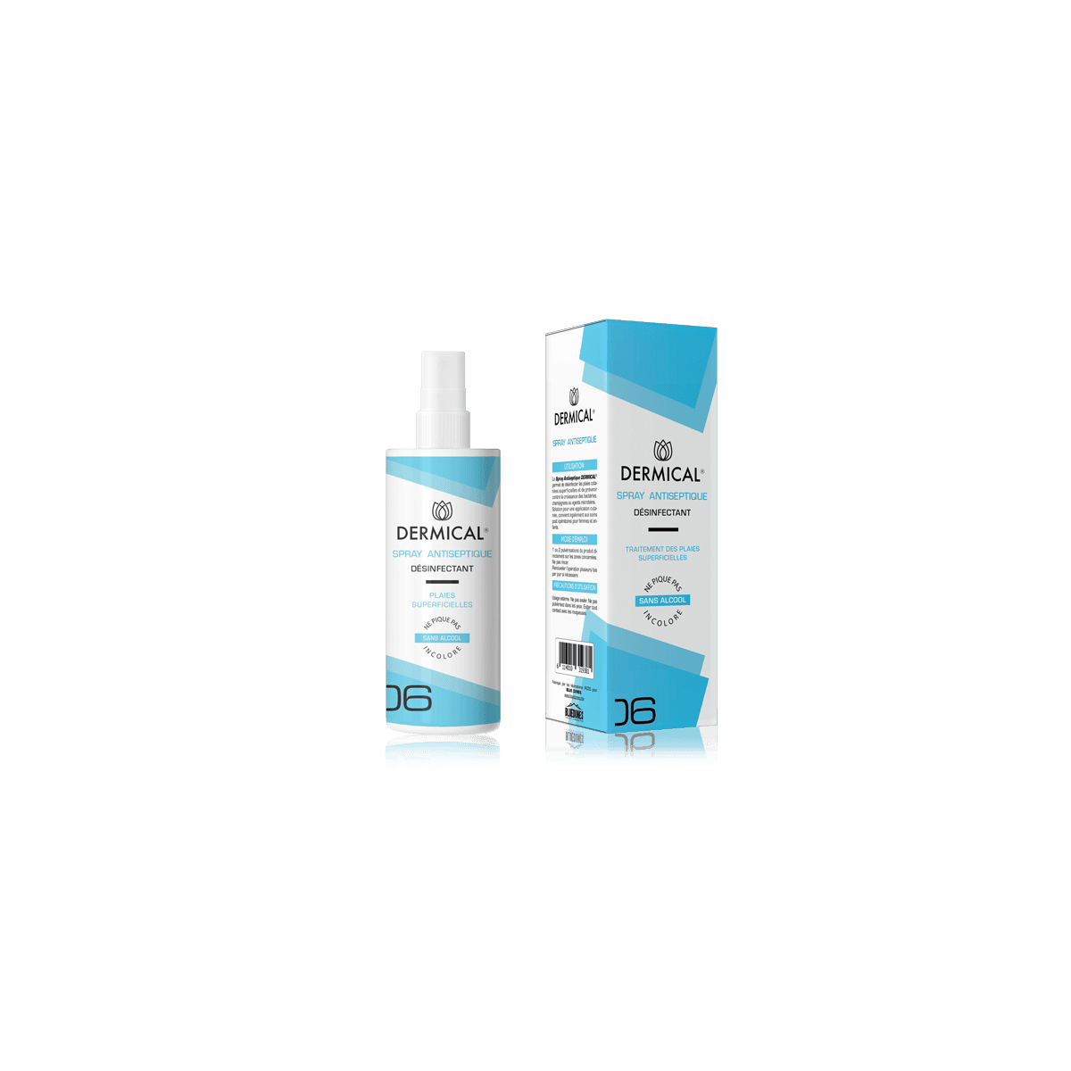DERMICAL SPRAY ANTISEPTIQUE 125ML