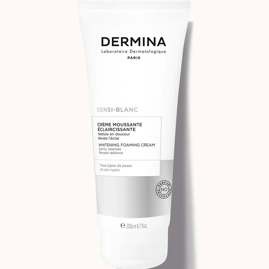 Dermina Sensi-Blanc كريم رغوي منظف ومفتح 200ml
