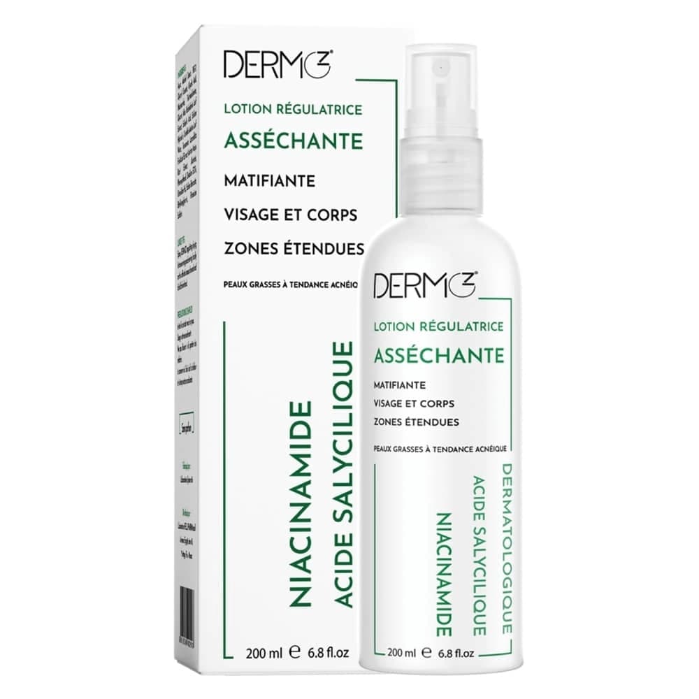 Dermoz Lotion Régulatrice Asséchante لوشن منظم ومجفف لحب الشباب 200ml