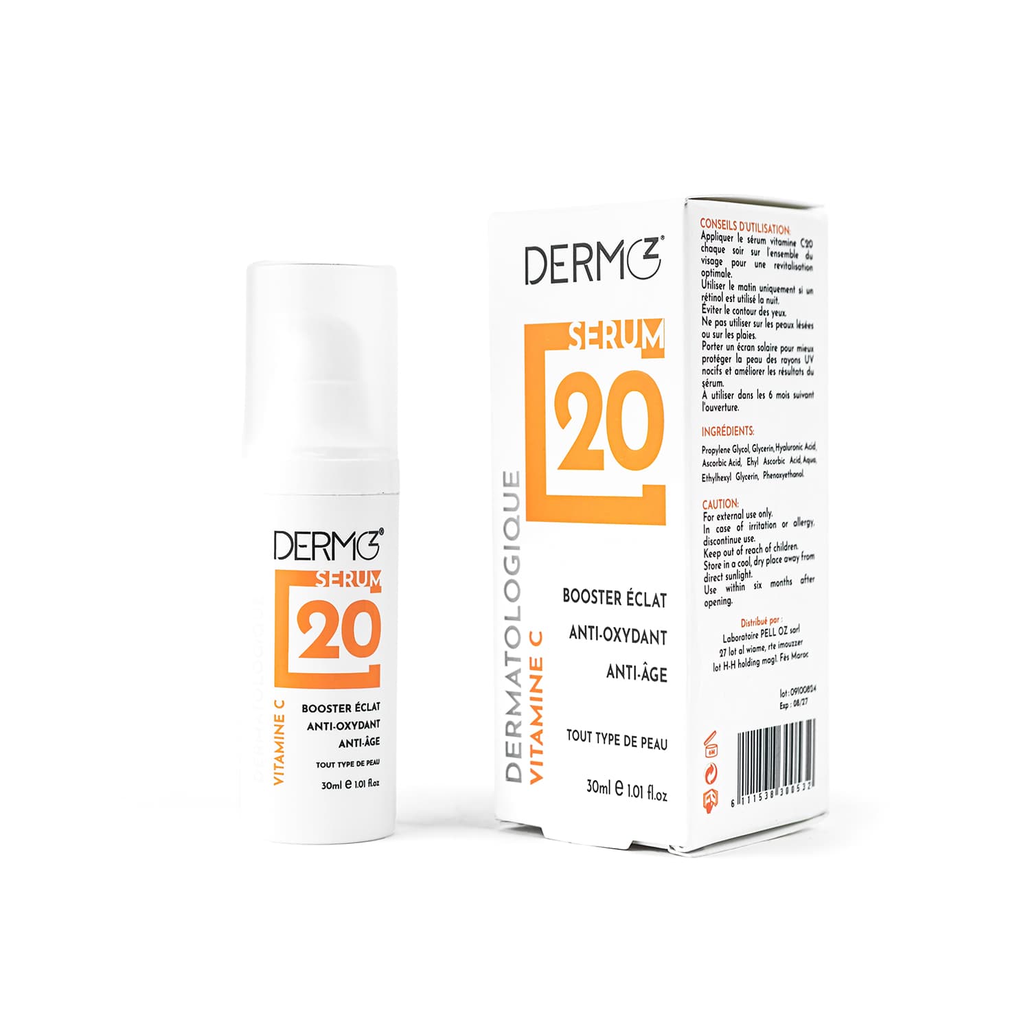 DERMOZ SERUM C20