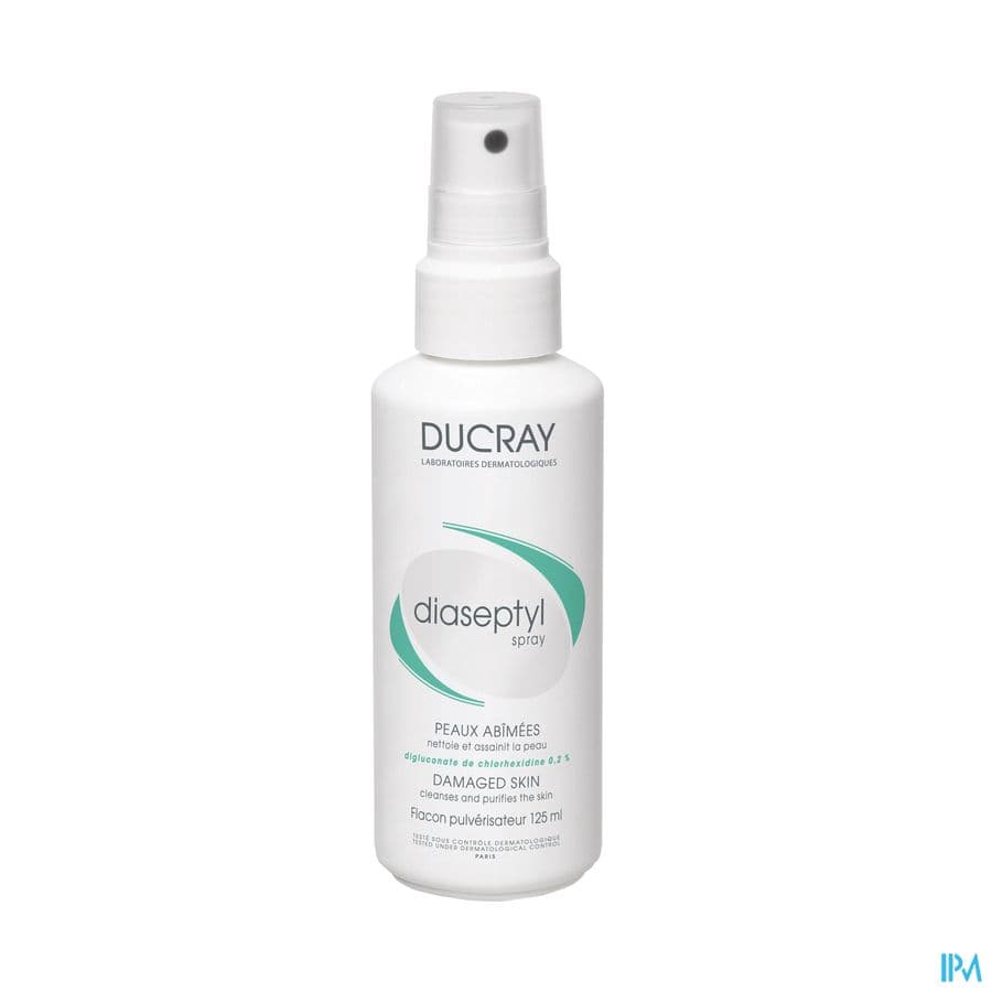 Ducray Diaseptyl بخاخ مطهر ومعقم للبشرة المتضررة 125ml