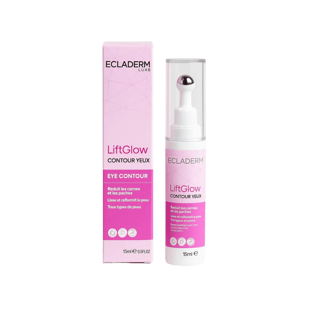 Ecladerm Luxe Lift Glow Contour Yeux كريم مضاد للهالات ومحيط العين 15ml