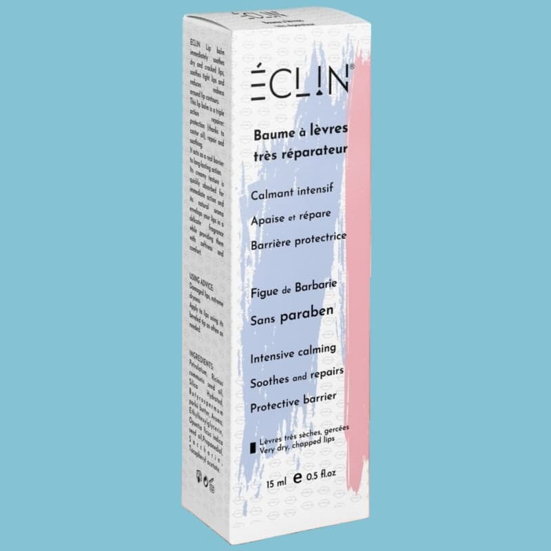 Eclin Baume à Lèvres Très Réparateur بلسم مصلح ومغذٍ للشفاه بزيت التين الشوكي 15ml