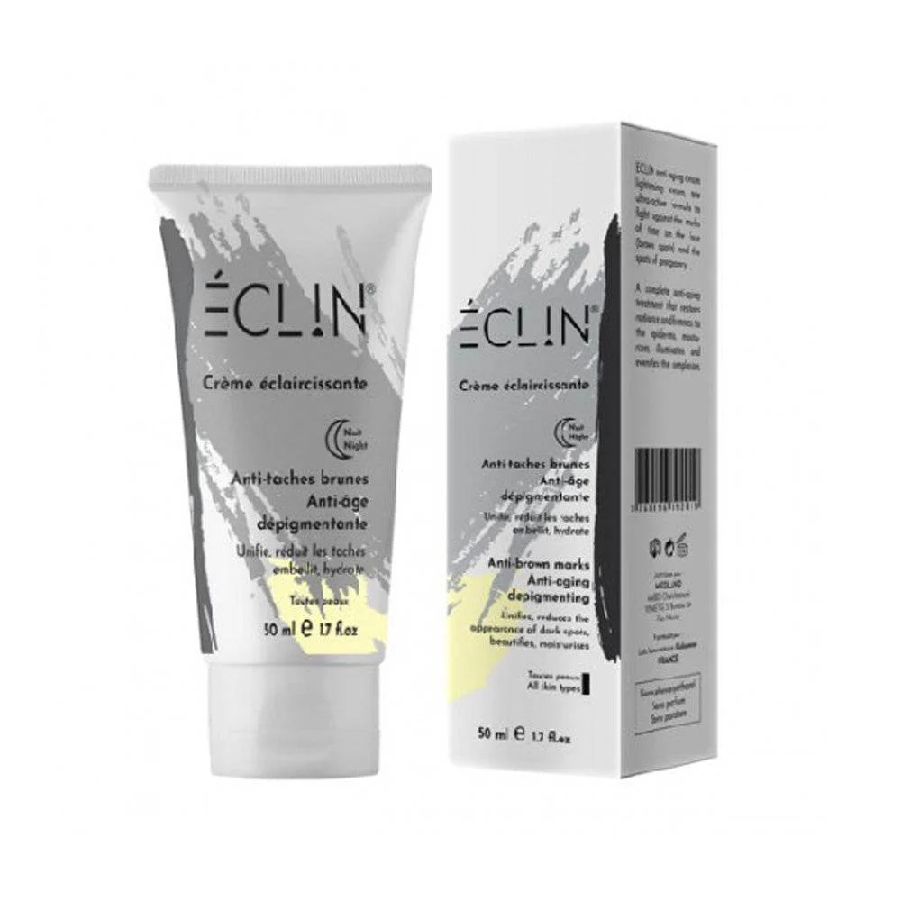 Eclin Crème Éclaircissante Anti-Tache Anti-Âge كريم مضاد للبقع ومقاوم لعلامات الشيخوخة 50ml