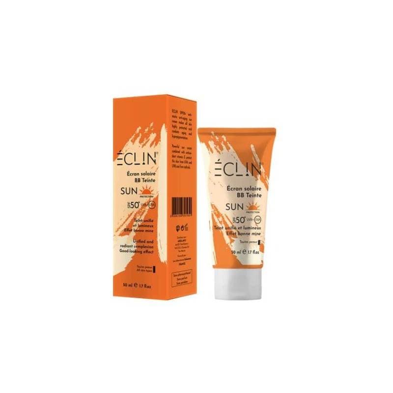 Eclin Écran Solaire BB Teinté SPF50+ واقي شمس ملون 50ml