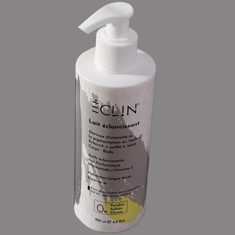 Eclin Lait Éclaircissant حليب تفتيح وترطيب الجسم المضاد للبقع الداكنة 200ml