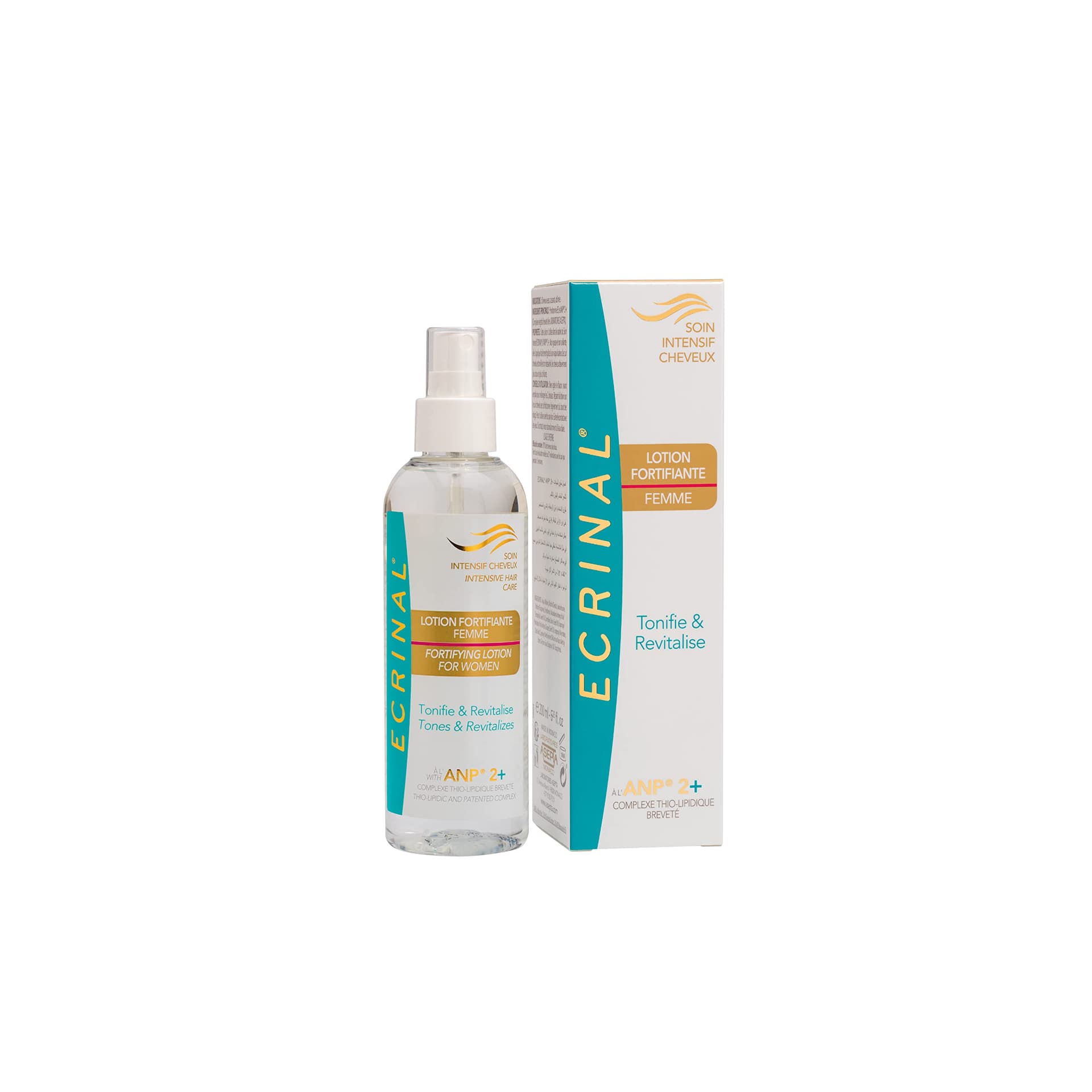 Ecrinal ANP 2+ Lotion Fortifiante Femme لوشن مقوي ومضاد لتساقط الشعر للنساء 200ml