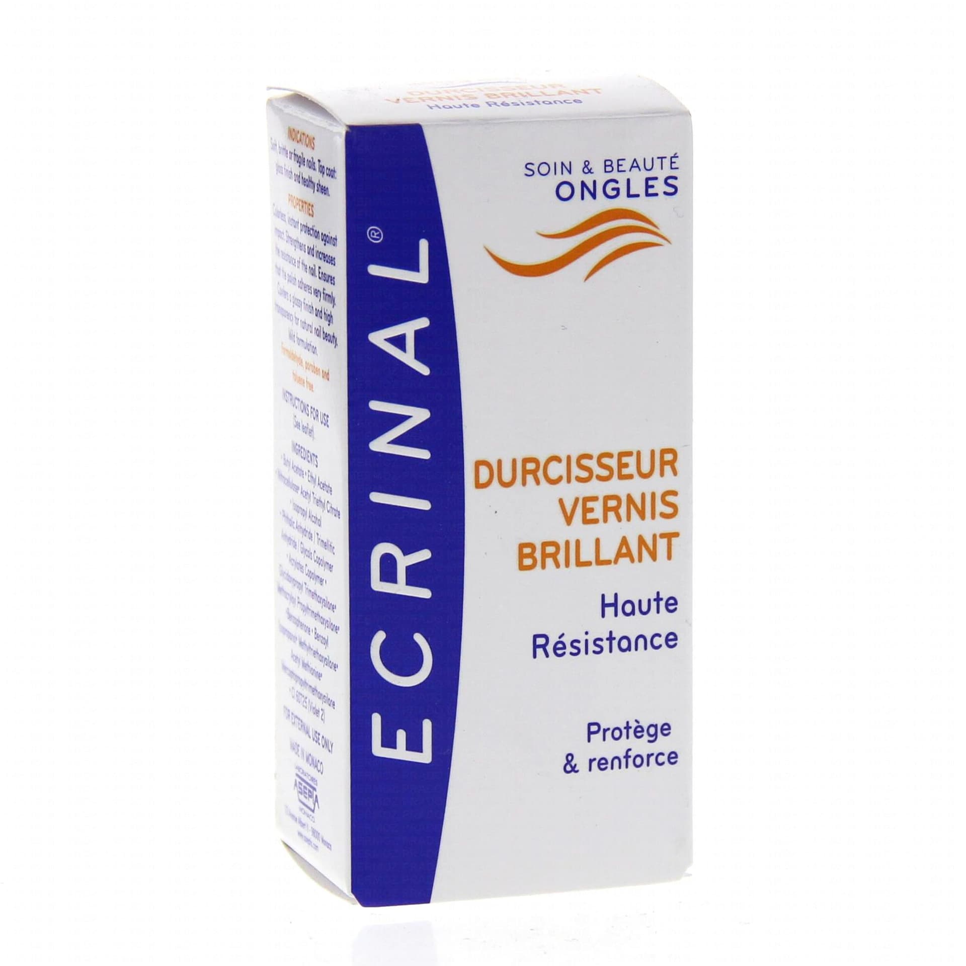 Ecrinal Durcisseur Vernis Brillant مقوي وملمع الأظافر 10ml