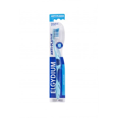 Elgydium Anti-Plaque Souple فرشاة أسنان ناعمة لإزالة البلاك 1 unité