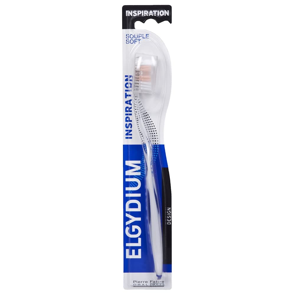 Elgydium Inspiration فرشاة أسنان ناعمة 1 brosse