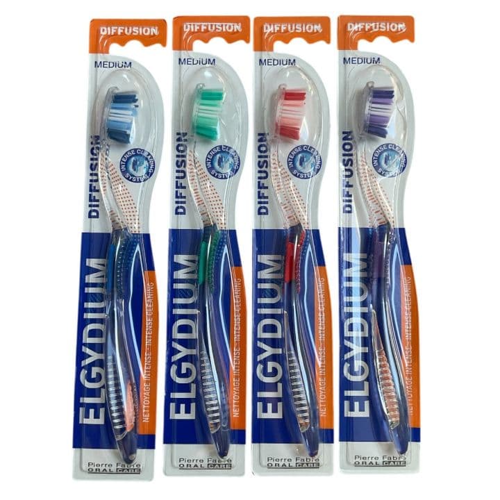 Elgydium Diffusion Medium فرشاة أسنان متوسطة 1 unité