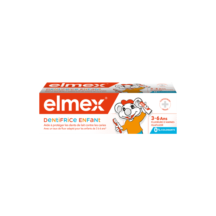 ELMEX DENTIFRICE CHILDREN 3-6ANS 50ML