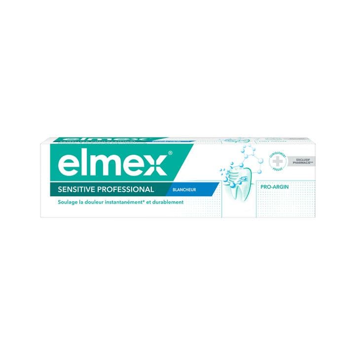 elmex Sensitive Professional Blancheur معجون أسنان مبيض للأسنان الحساسة 75ml