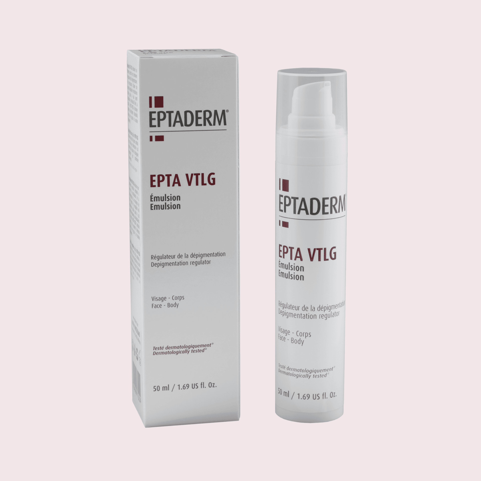 Eptaderm Epta VTLG مستحلب منظم لتصبغ البشرة 50ml