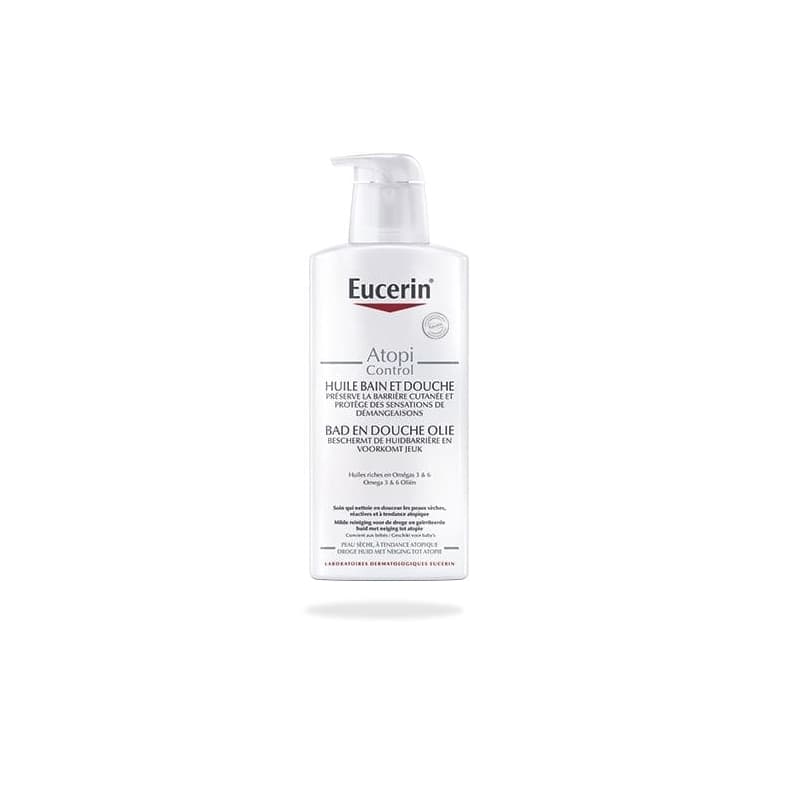 Eucerin AtopiControl زيت منظف للاستحمام للبشرة الأتوبية 400ml