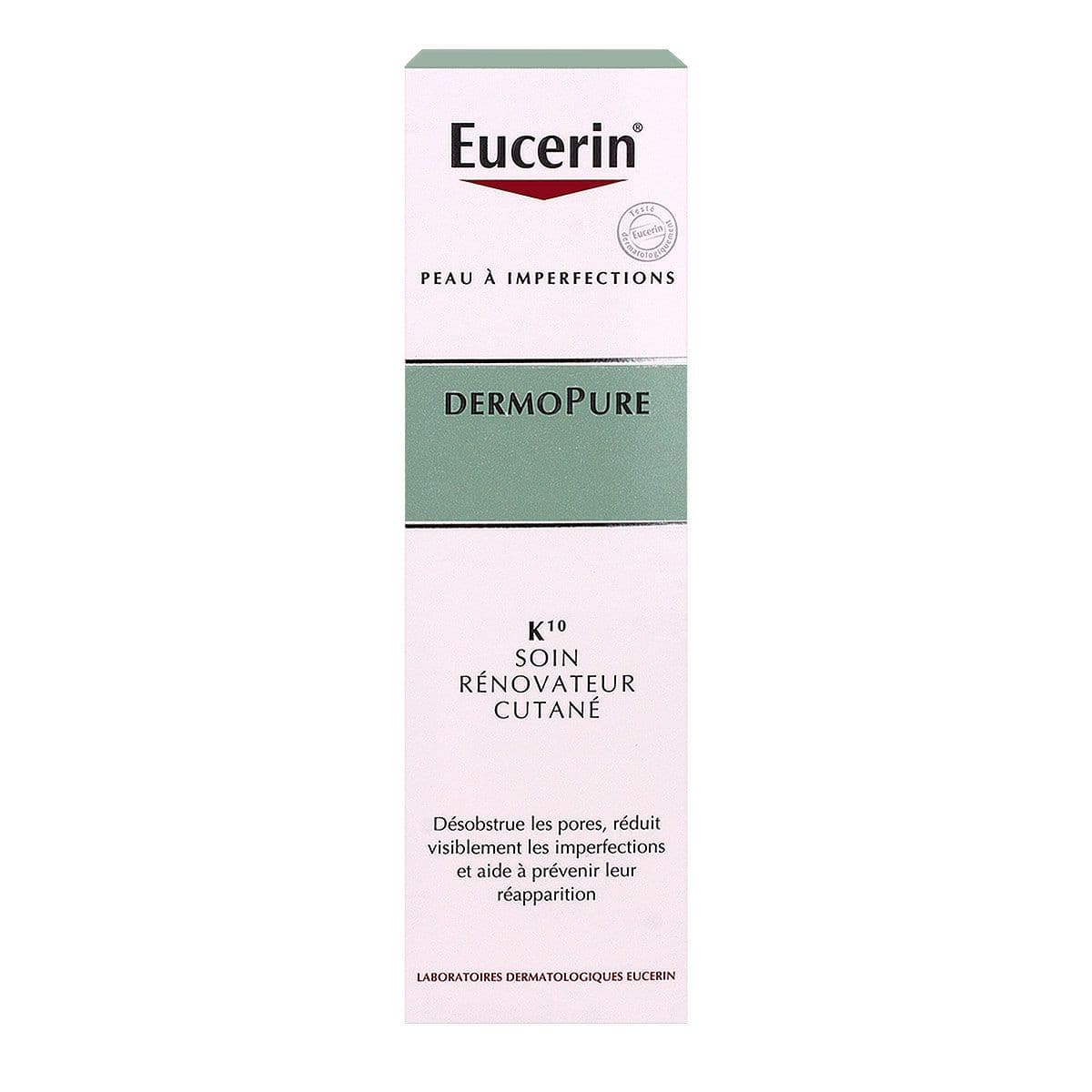 Eucerin Dermopure K10 عناية ليلية مجددة للبشرة ومقاومة للشوائب 40ml