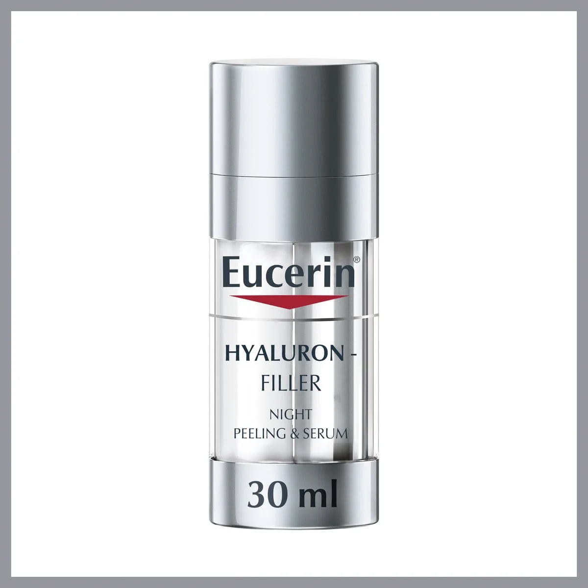 Eucerin Hyaluron-Filler مقشر وسيروم ليلي لتجديد البشرة وملء التجاعيد 30ml