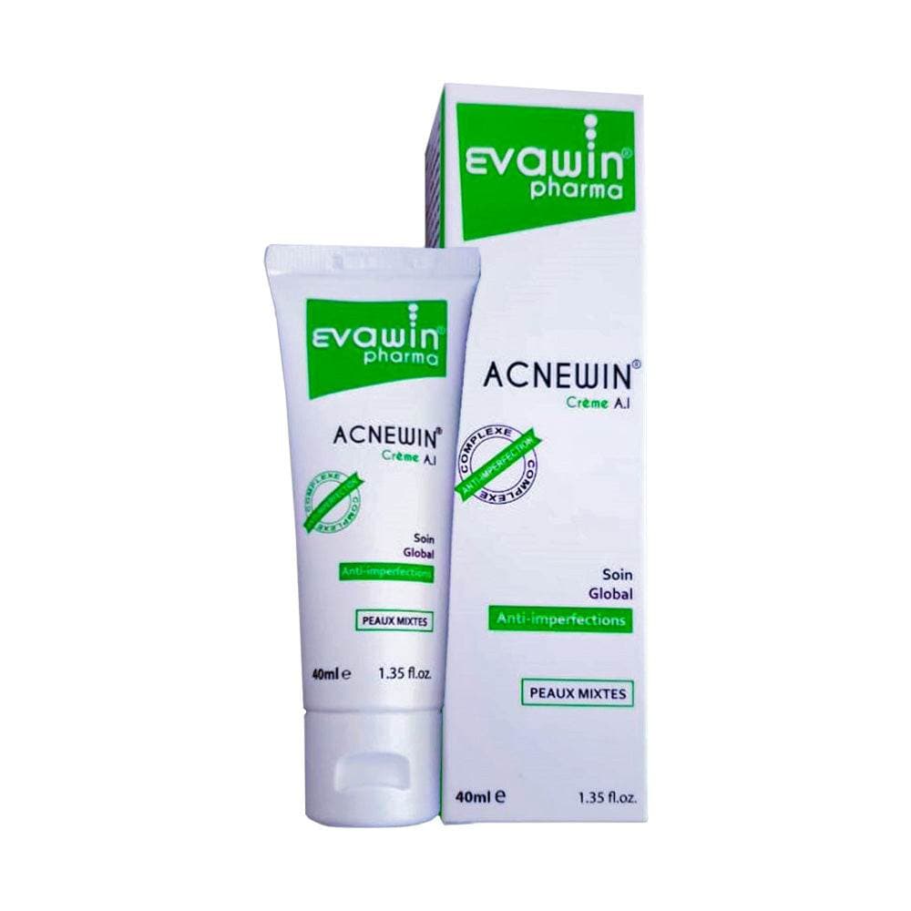 Evawin Pharma Acnewin Crème AI كريم مضاد للشوائب ومطهر للبشرة الدهنية 40ml