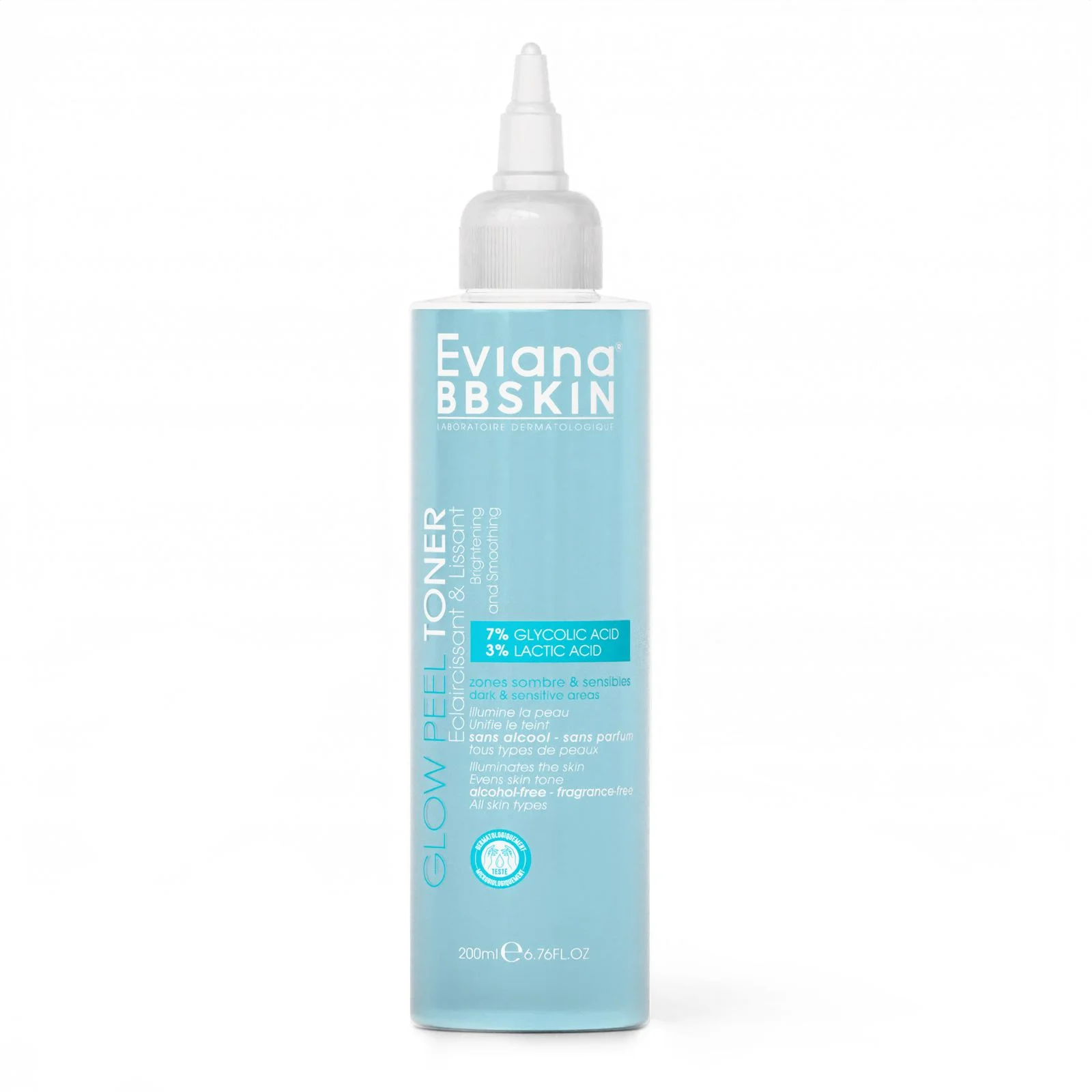 Eviana Glow Peel Toner تونر مقشر ومجدد للبشرة 200ml