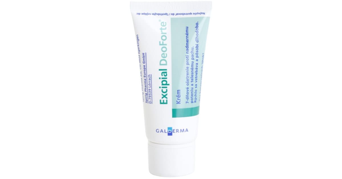 Excipial DeoForte كريم مضاد للتعرق المفرط 50ml