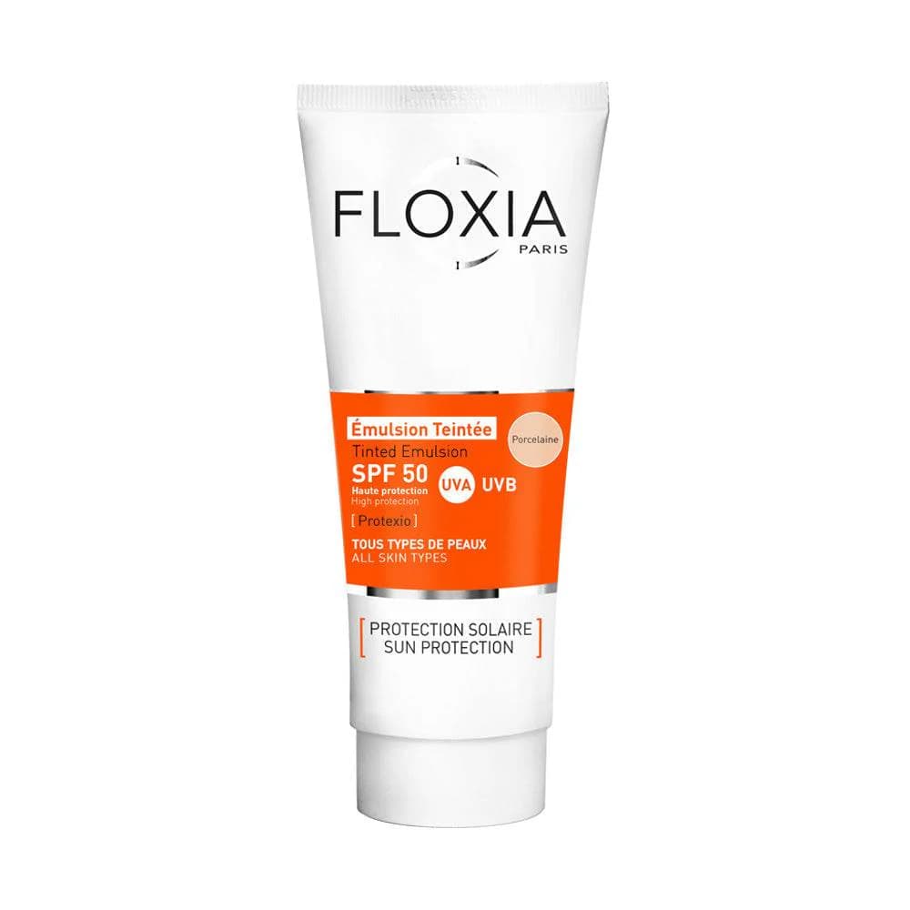 Floxia Porcelain Tinted Emulsion واقي شمس ملون 50ml