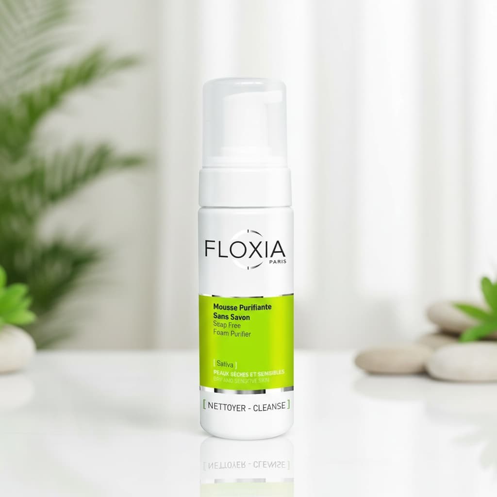 Floxia Mousse Purifiante رغوة منظفة منقية خالية من الصابون 150ml