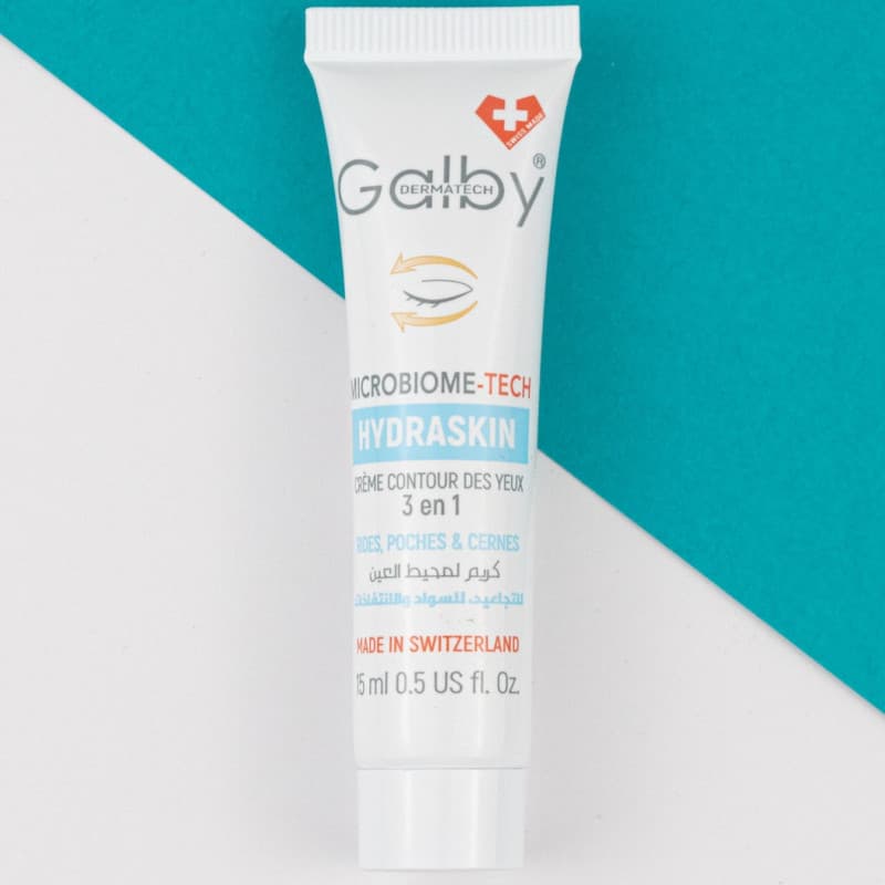 Galby Hydraskin Contour des Yeux كريم محيط العينين مضاد للهالات والتجاعيد 3 في 1 15ml